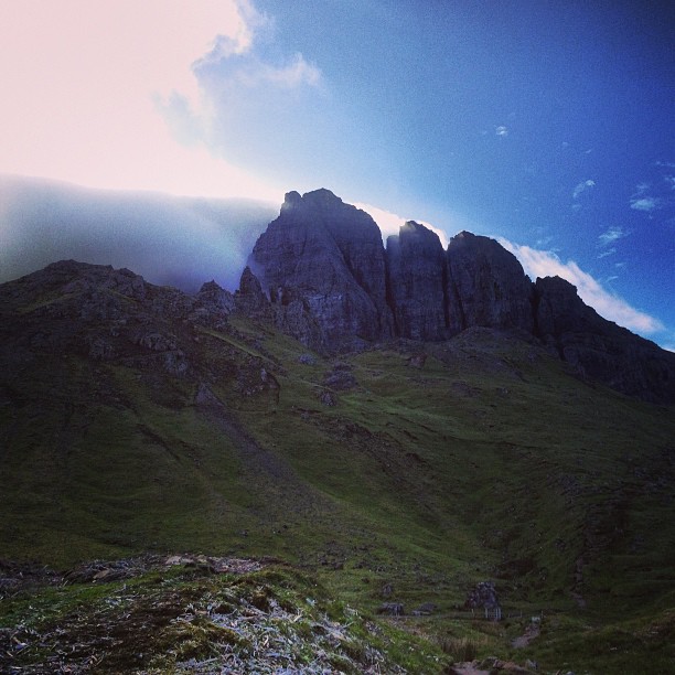 Spiritual sights at the Old Man of Storr