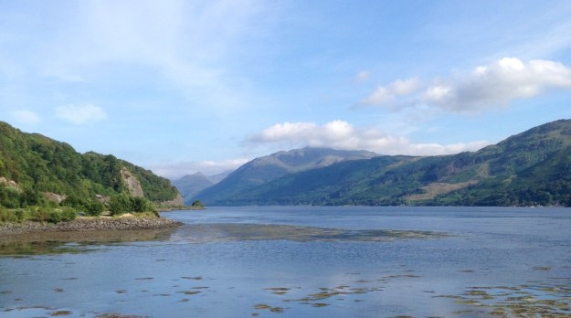 View one way from the castle
