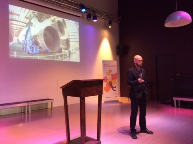 Lassi Kurkijarvi, innovation hero, at the kick-off