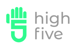 high five logo